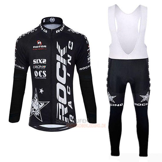 Rock Racing SIDI Langarmtrikot 2019 und Lange Tragerhose Shwarz(2)